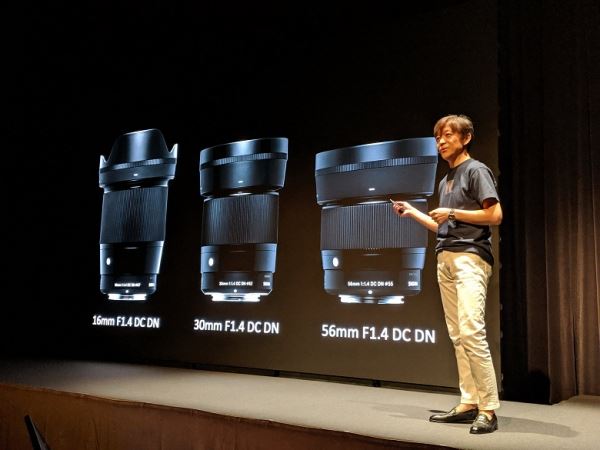 Sigma собирается выпустить три модели светосильных объективов DC DN с креплением Canon EF-M