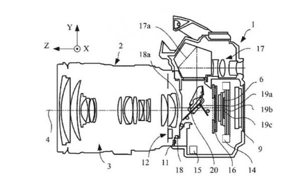 Новый патент Canon – IBIS появится в зеркальной камере