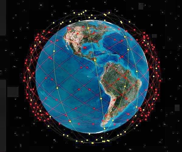 Обслуживание крупномасштабных группировок спутников с использованием логистического подхода