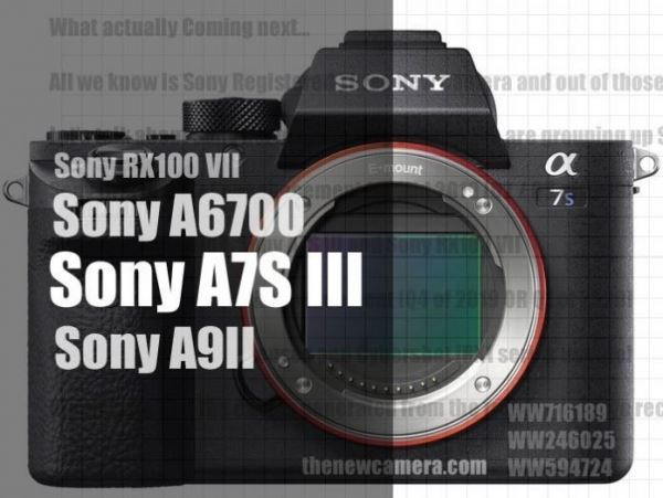Sony A7SIII может быть презентована 17 июля