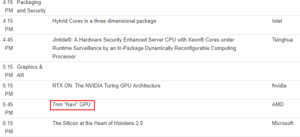 В августе AMD в очередной раз расскажет о 7-нм графических процессорах Navi